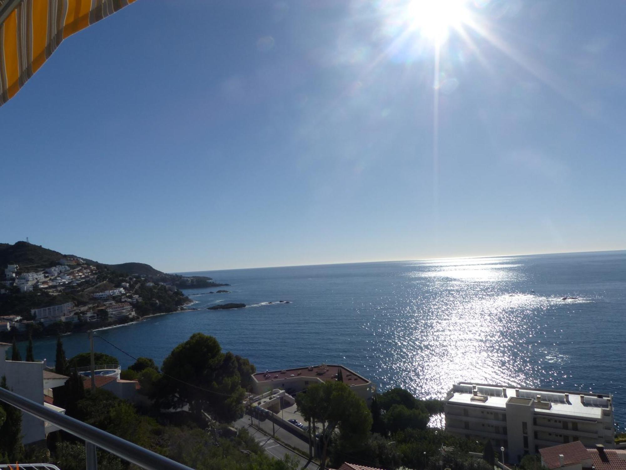 Appartement Vues Mer Proche Plage Roses Exterior photo