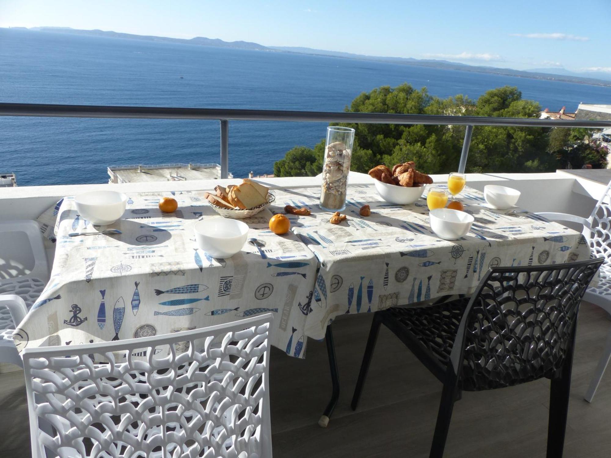 Appartement Vues Mer Proche Plage Roses Exterior photo